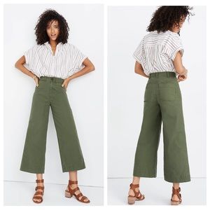 Madewell Emmett Wide-Leg Crop Pants